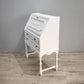 92749 Secretaire bianco in legno