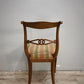 92850 Poltroncina in legno con seduta imbottita