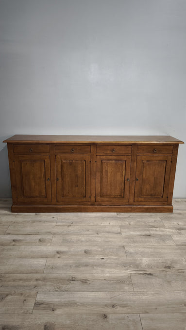 92846 Servante in legno con 4 sportelli e 4 cassetti