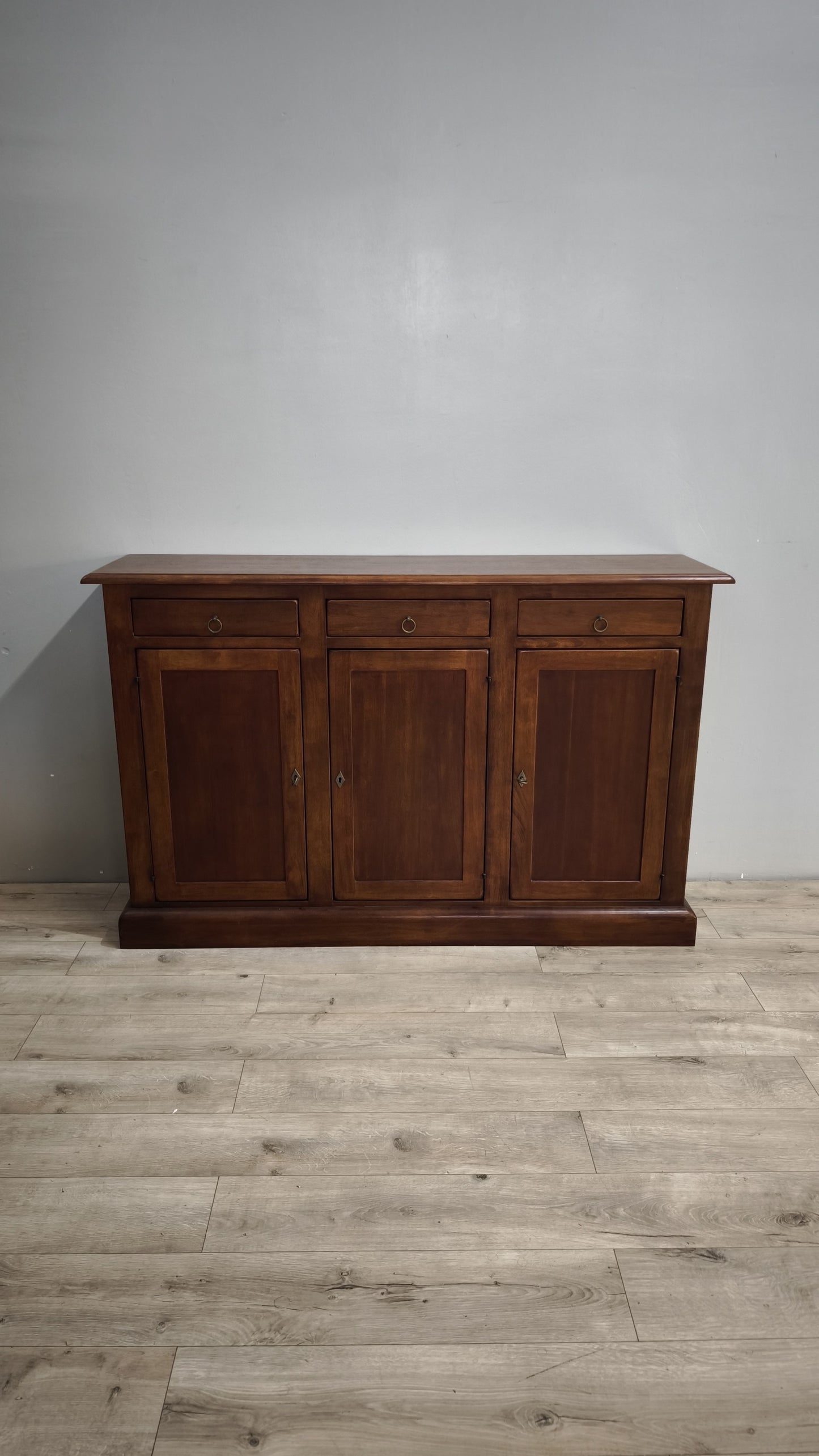 92845 Servante in legno con 3 sportelli e 3 cassetti