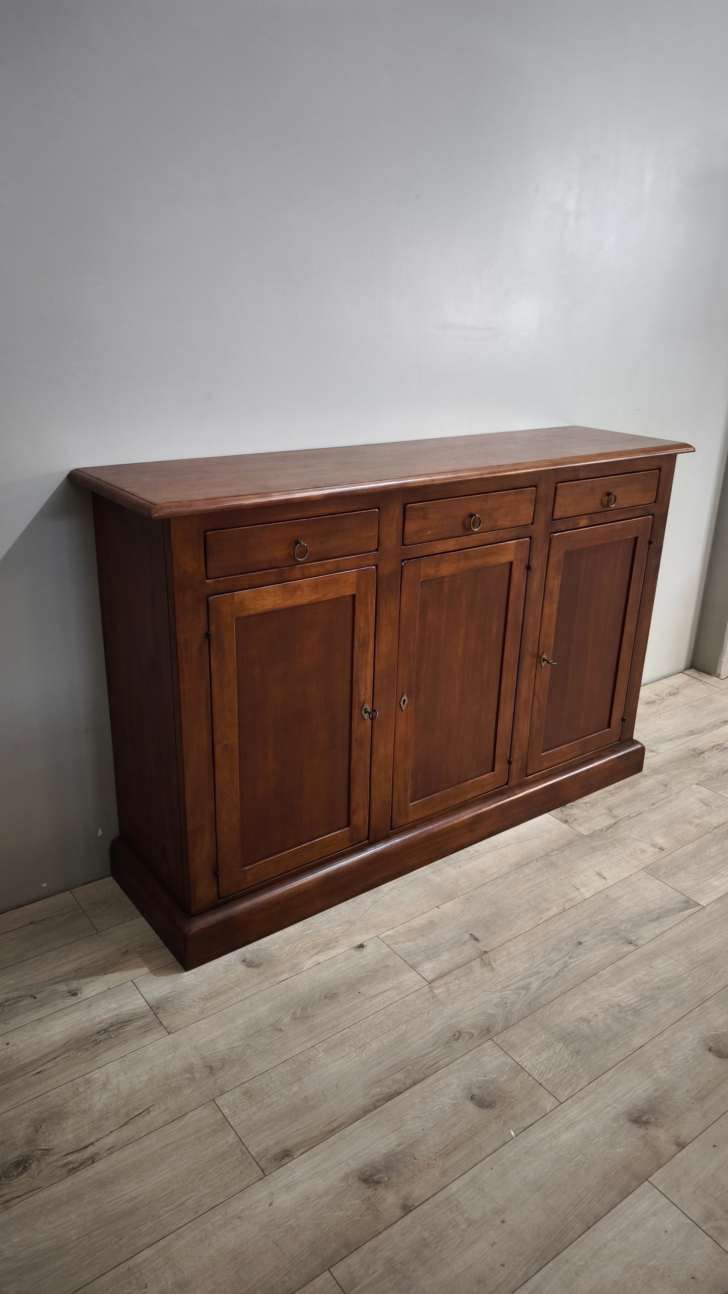 92845 Servante in legno con 3 sportelli e 3 cassetti