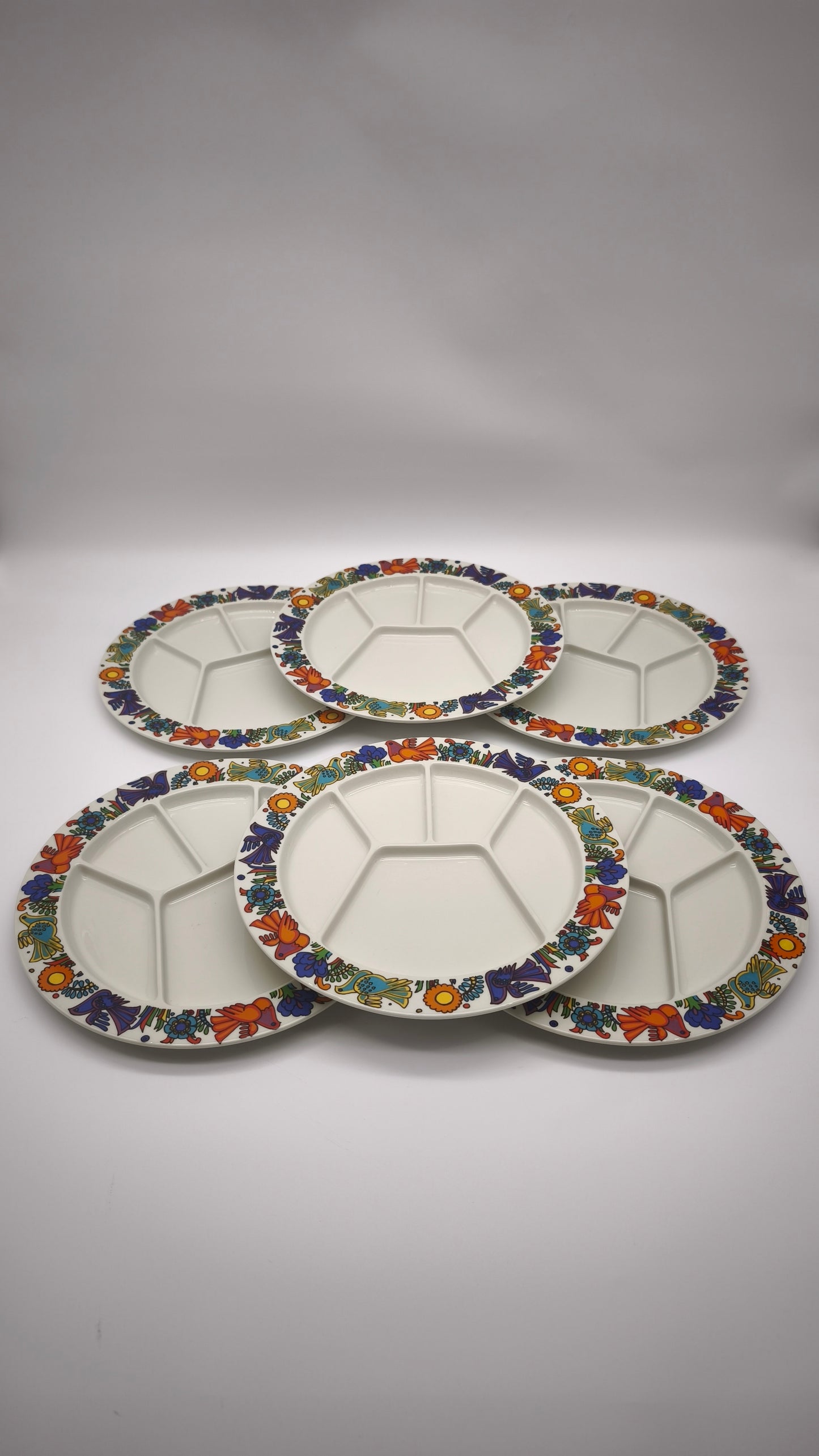 92838 Set n 6 piatti da fonduta Villeroy & Boch, Acapulco
