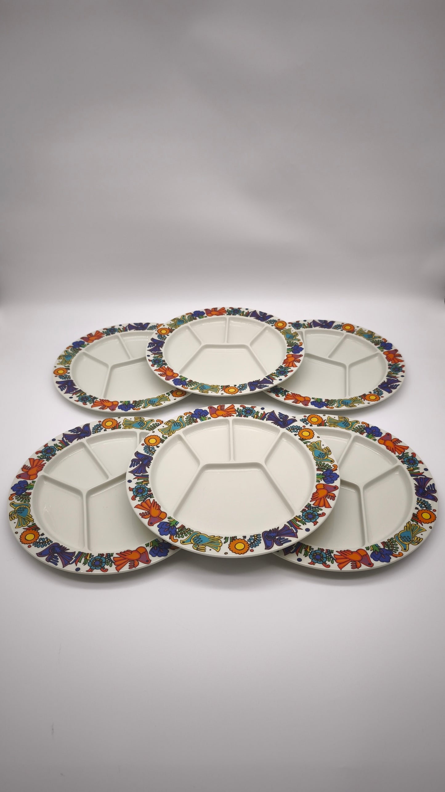92838 Set n 6 piatti da fonduta Villeroy & Boch, Acapulco