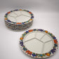 92838 Set n 6 piatti da fonduta Villeroy & Boch, Acapulco
