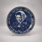 92722 Piatto decorativo Delfts Blauw, handpainted, made in Holland (dama)