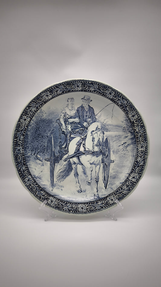 92721 Piatto decorativo Boch Belgium Delft