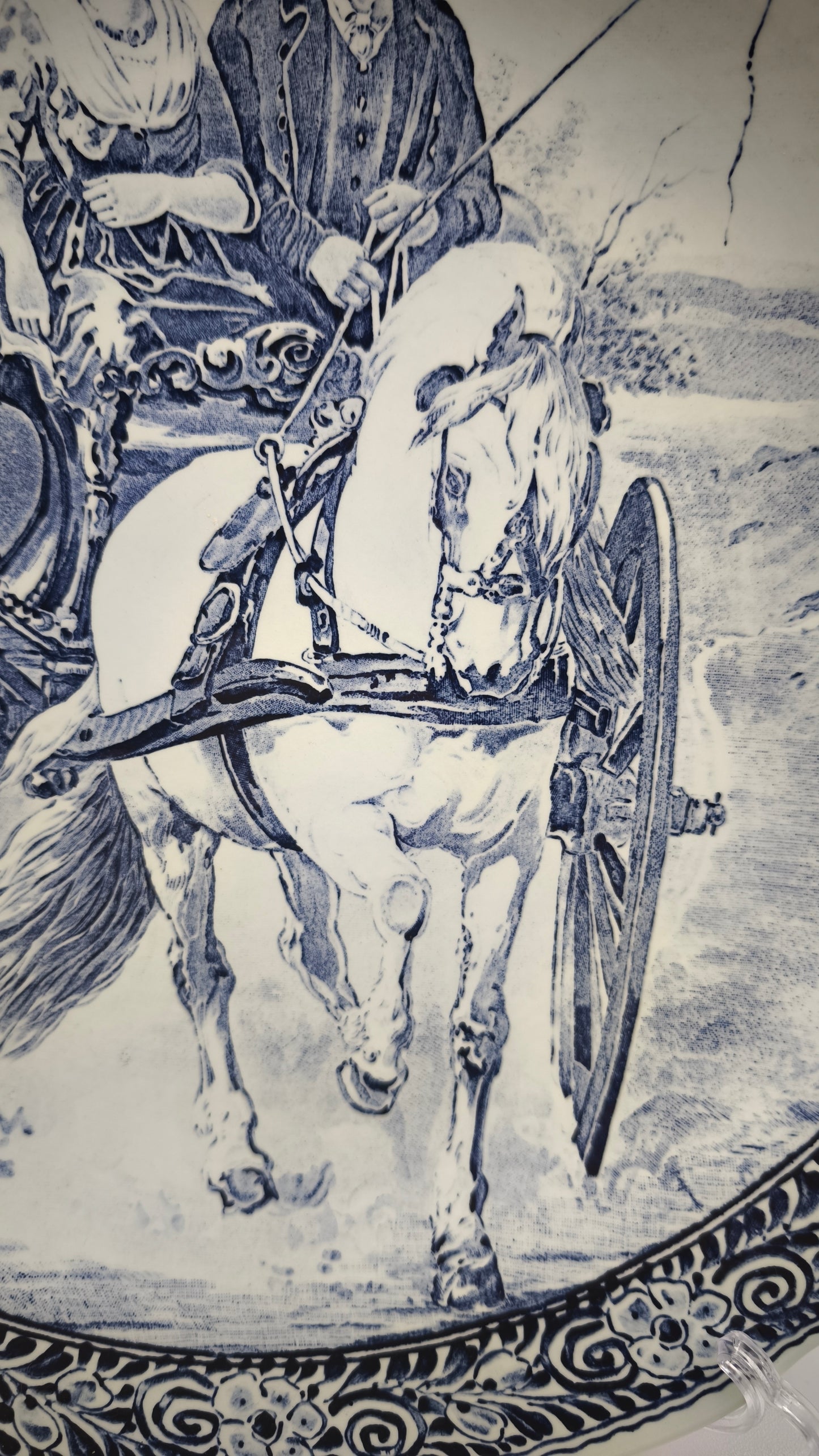 92721 Piatto decorativo Boch Belgium Delft