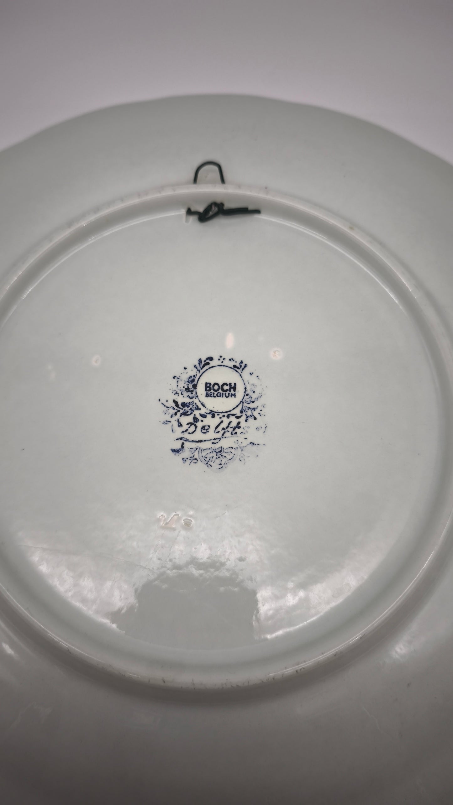 92721 Piatto decorativo Boch Belgium Delft