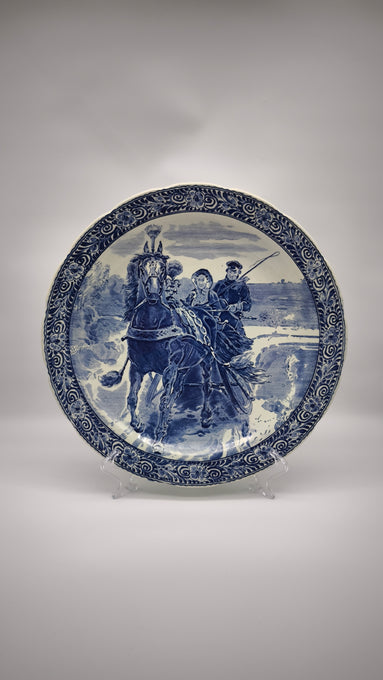 92721-2 Piatto decorativo Boch Belgium Delft