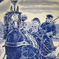 92721-2 Piatto decorativo Boch Belgium Delft
