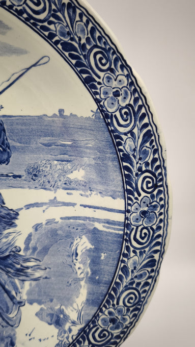 92721-2 Piatto decorativo Boch Belgium Delft