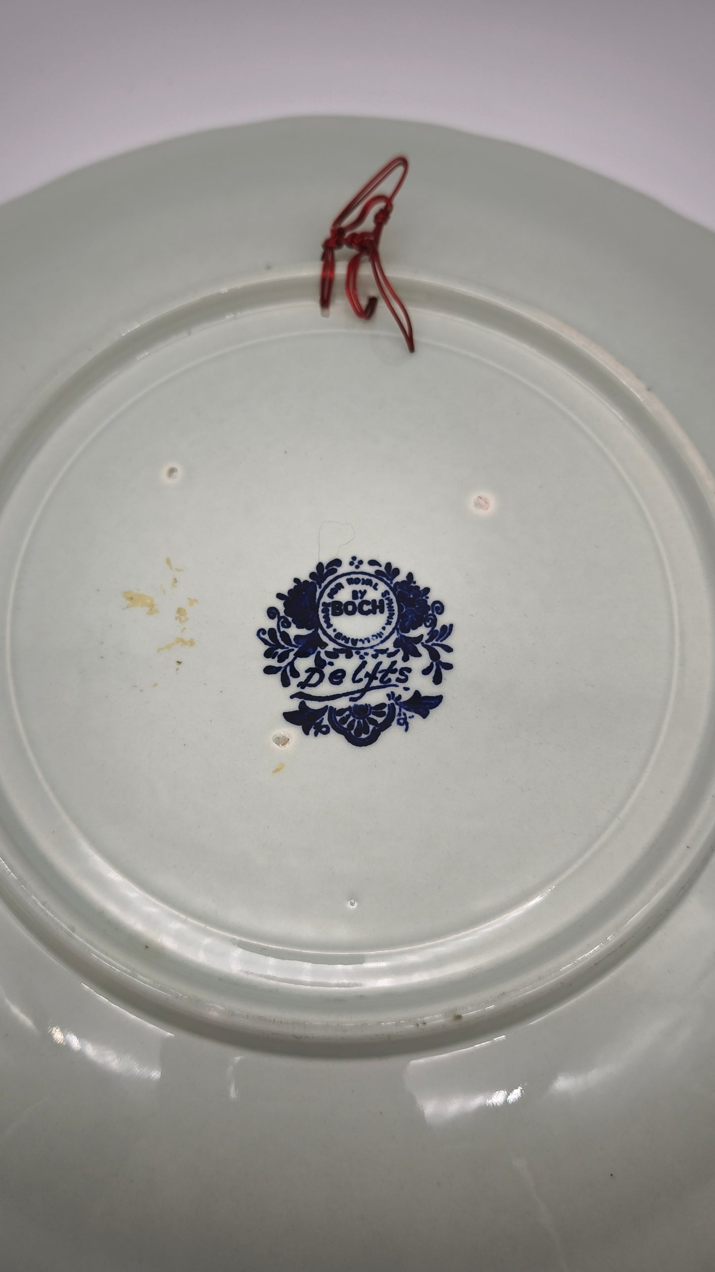92721-2 Piatto decorativo Boch Belgium Delft
