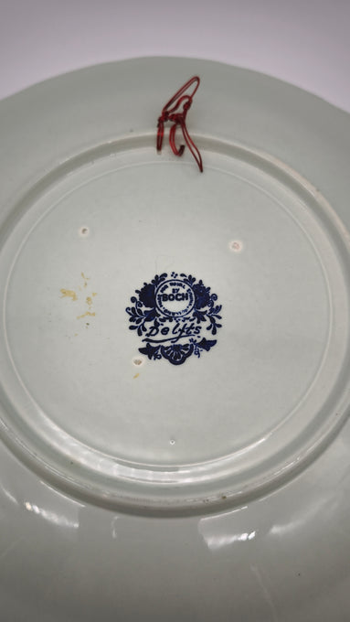 92721-2 Piatto decorativo Boch Belgium Delft