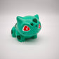 92874 Porta vaso Bulbasaur in PLA dipinto a mano