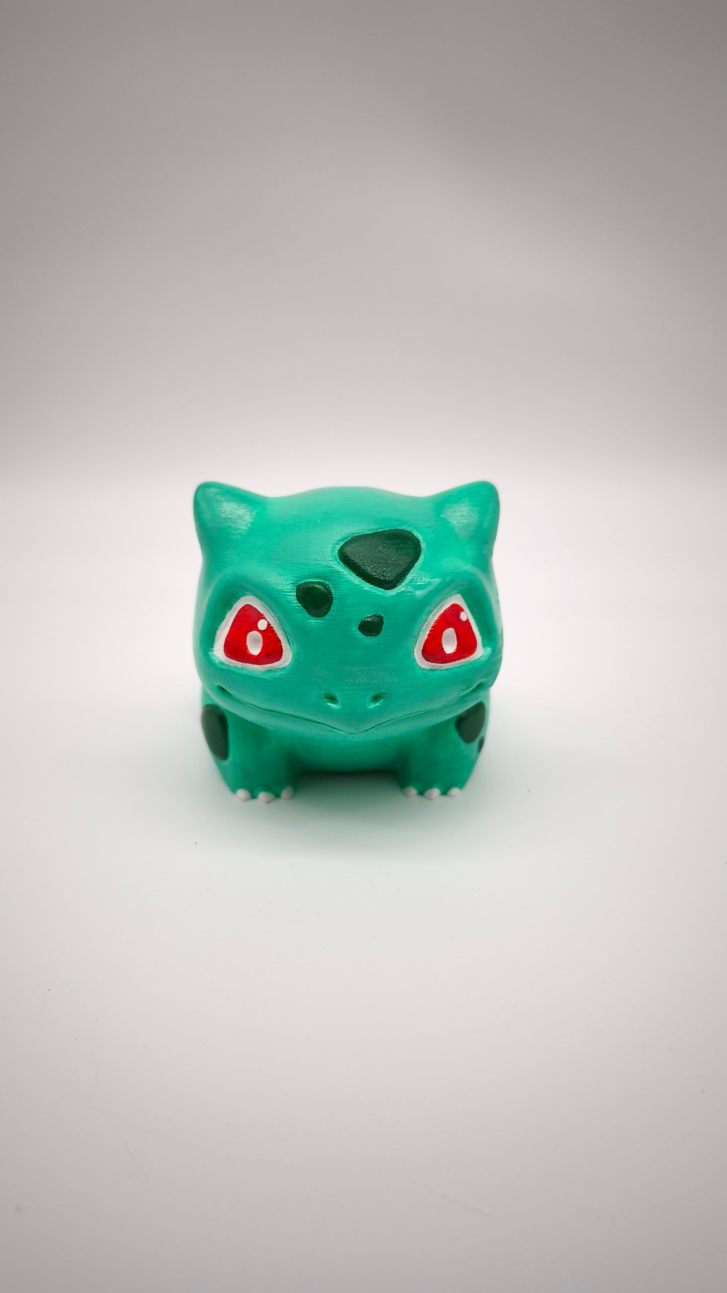 92874 Porta vaso Bulbasaur in PLA dipinto a mano