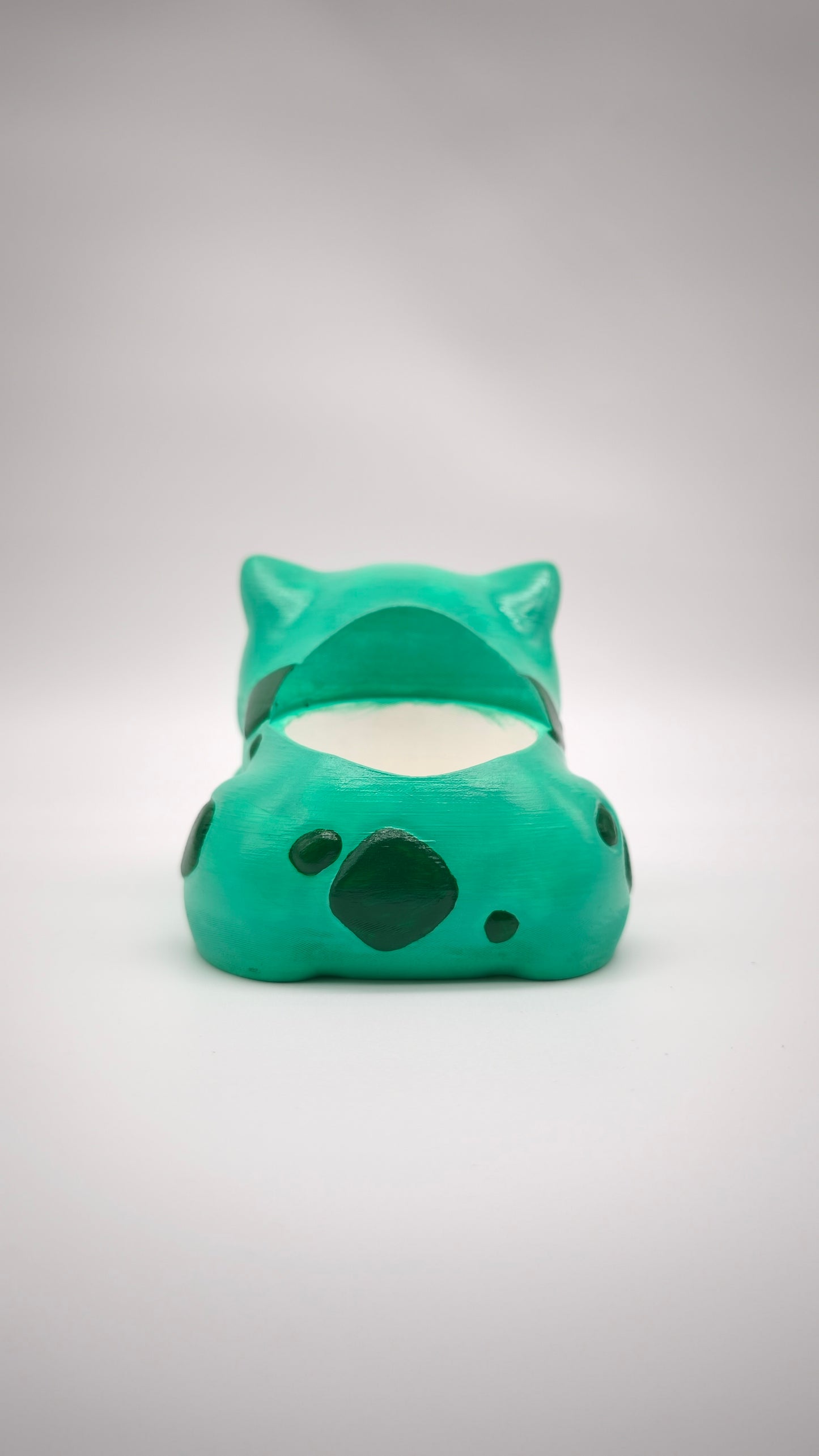 92874 Porta vaso Bulbasaur in PLA dipinto a mano