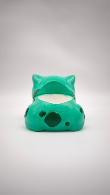 92874 Porta vaso Bulbasaur in PLA dipinto a mano
