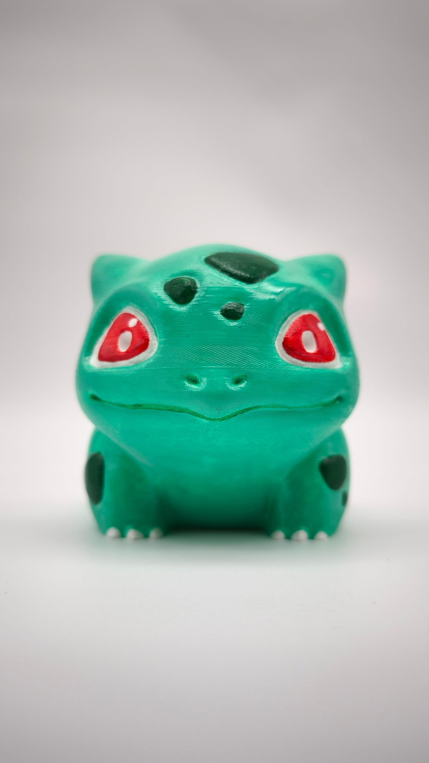 92874 Porta vaso Bulbasaur in PLA dipinto a mano