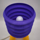 92866 Lampada da tavolo arancio e viola in PLA