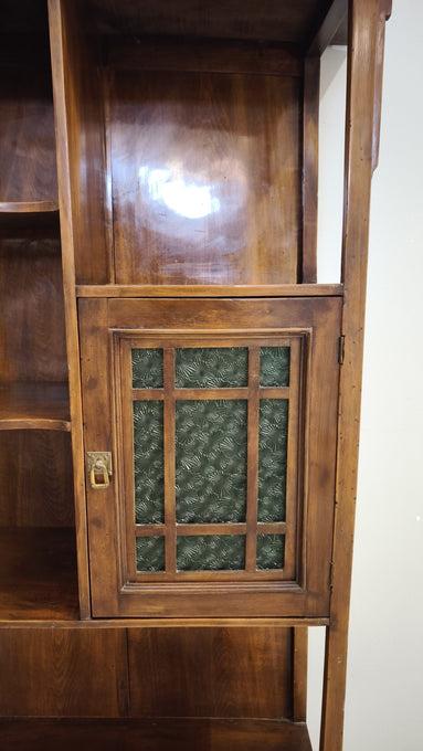 93008 Vetrinetta in legno stile Liberty