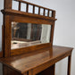 93008 Vetrinetta in legno stile Liberty