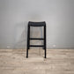 93026 Sgabello in plastica nero marcato PEDRALI mod. DOME
