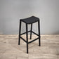 93026 Sgabello in plastica nero marcato PEDRALI mod. DOME