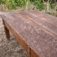 Antico tavolo in legno massello di quercia