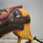 93051 Cavallo a dondolo vintage in legno