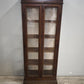 93050 Vetrina due sportelli in legno