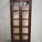 93050 Vetrina due sportelli in legno