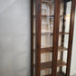 93050 Vetrina due sportelli in legno