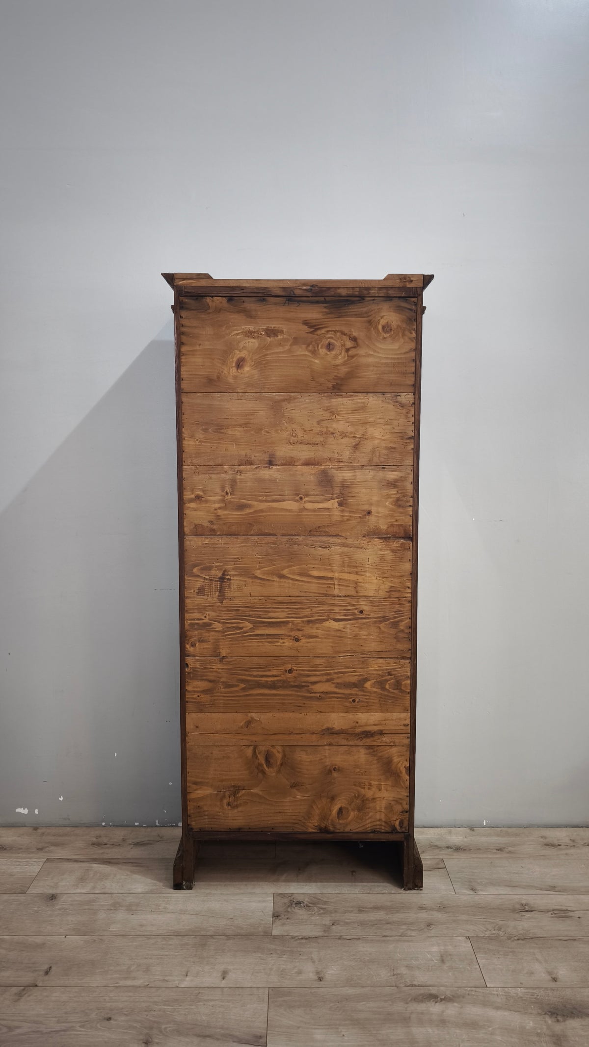 93050 Vetrina due sportelli in legno