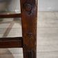 93107 Sedia singola in legno e seduta in paglia