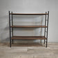 93105 Libreria stile nordico tre ripiani in metallo e formica