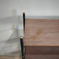 93105 Libreria stile nordico tre ripiani in metallo e formica