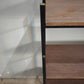 93105 Libreria stile nordico tre ripiani in metallo e formica