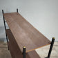 93105 Libreria stile nordico tre ripiani in metallo e formica