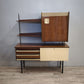 93123 Credenza anni '60 con libreria sfalzata