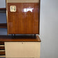 93123 Credenza anni '60 con libreria sfalzata