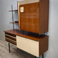 93123 Credenza anni '60 con libreria sfalzata
