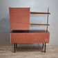 93123 Credenza anni '60 con libreria sfalzata