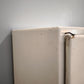 93128 Credenza anni '50 dipinta bianca con uno sportello