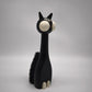 93039 Piccola scopetta vintage a forma di gatto