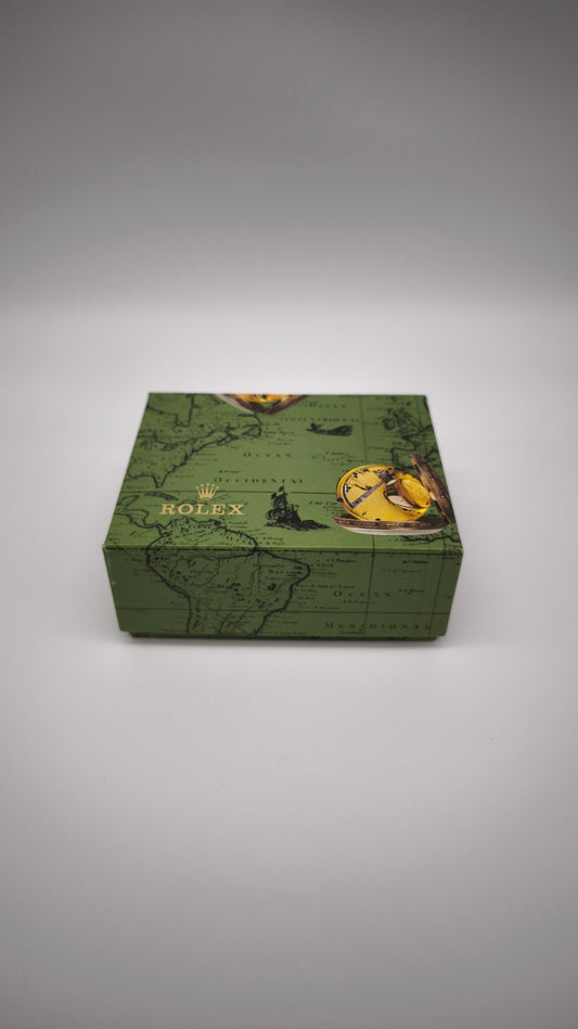 93044 Scatola Rolex verde con contro scatola