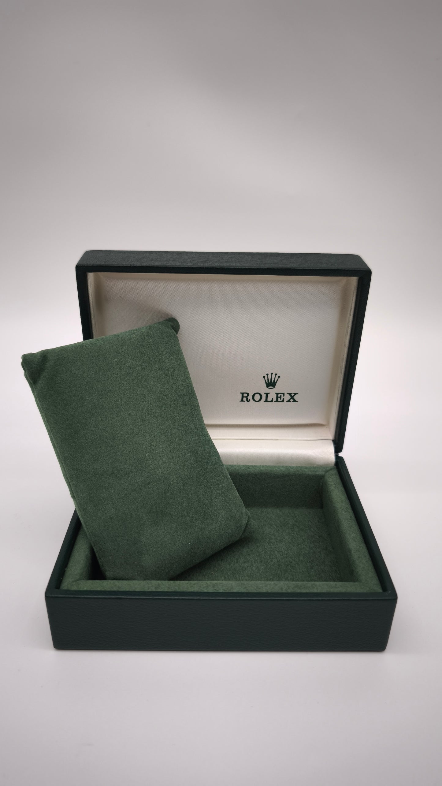93044 Scatola Rolex verde con contro scatola