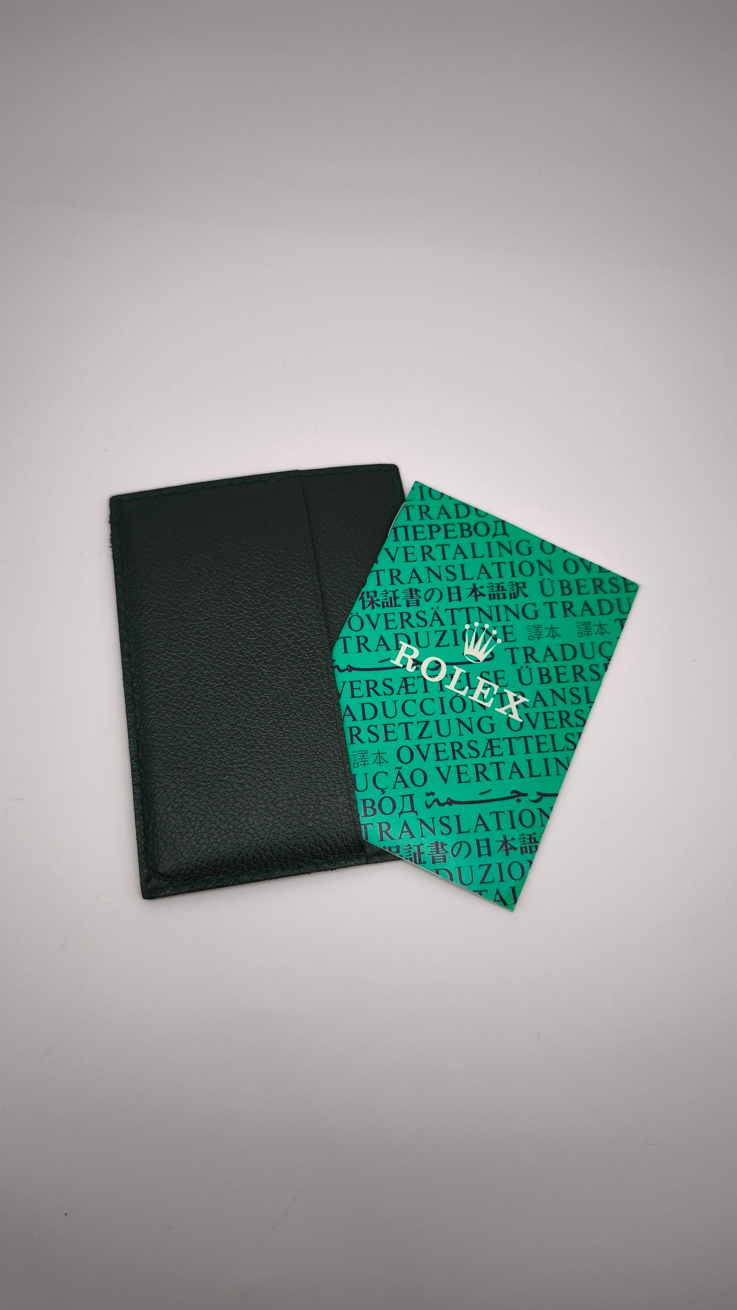 93044 Scatola Rolex verde con contro scatola