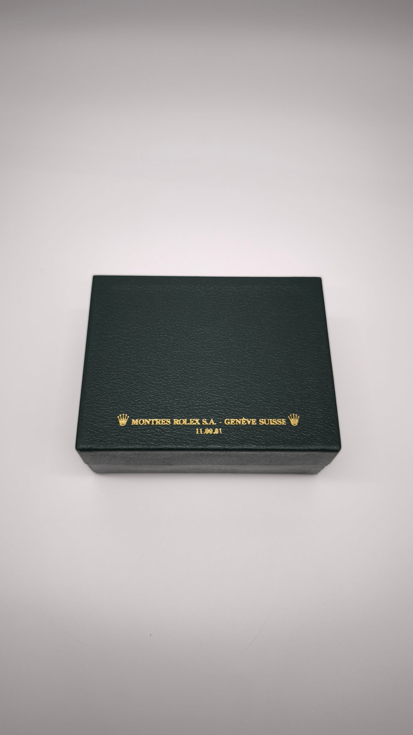 93044 Scatola Rolex verde con contro scatola