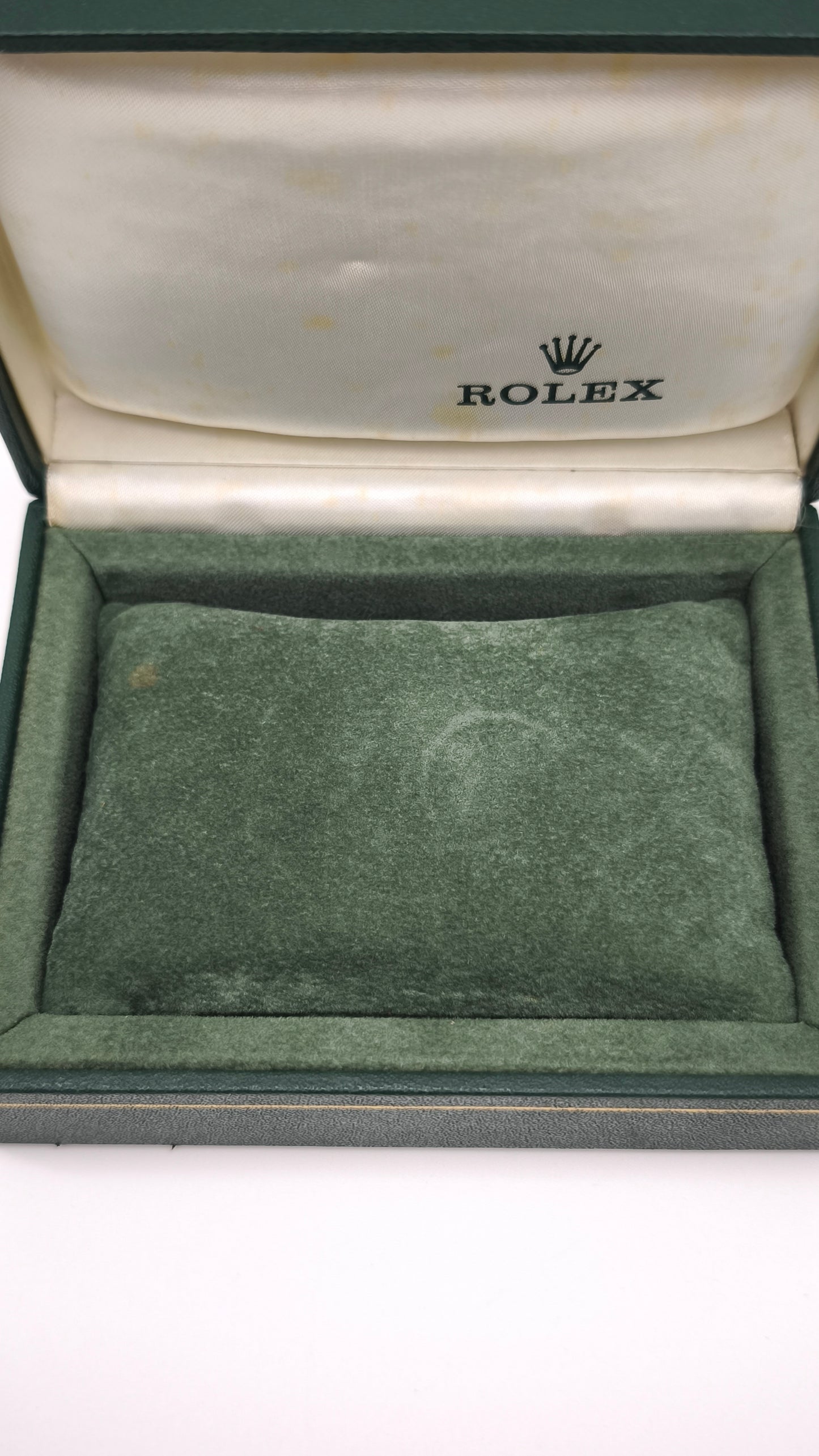 253 Scatola Rolex verde anni '80