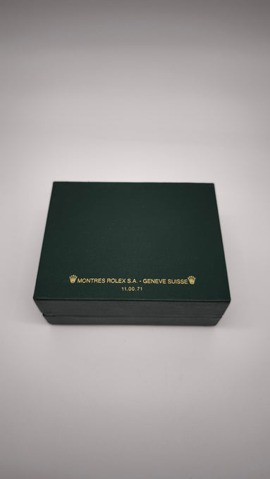 253 Scatola Rolex verde anni '80
